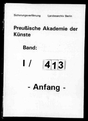 Beteiligung an der Gemäldeausstellung am Carnegie-Institute Pittsburgh 1925