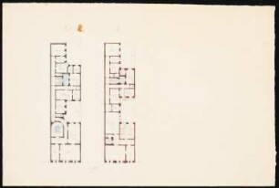 Palais Oppenfeld, Berlin-Mitte: 2 Grundrisse 1:200