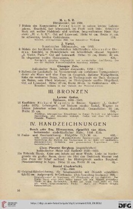 III. Bronzen (Nr. 10)