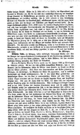 Thilo, Wilhelm