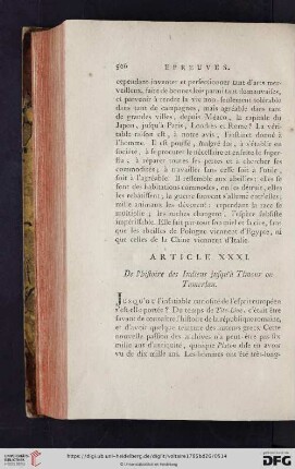 (Article XXXI - XXXVI)
