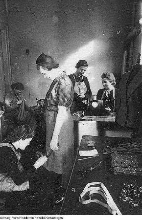 Lehrlinge bei der Arbeit - Berufswettbewerb