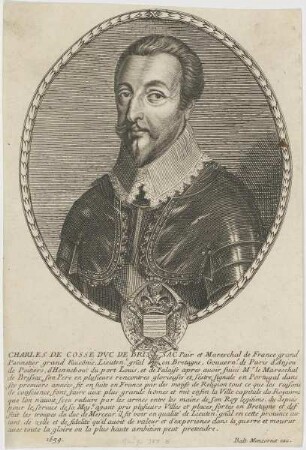 Bildnis des Charles de Cossé, Dvc de Brissac