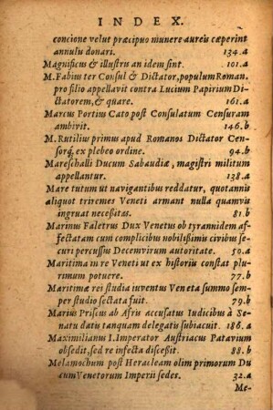 De magistratibus ... Venetorum