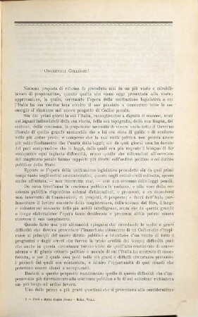 Lavori parlamentari del nuovo Codice Penale, Italiano, 4