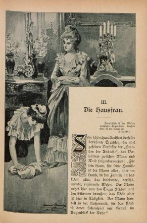III. Die Hausfrau