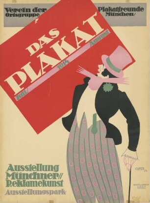 Das Plakat. Ausstellung Münchner Reklamekunst