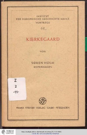 Kierkegaard