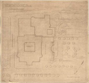 Hildebrand, Adolf von; Köln, Hansaplatz; Vater-Rhein-Brunnen - Lageplan