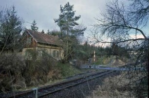 WeilderStadt Bahnwärterhaus Posten 26 Bahnübergang