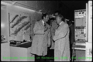 Besuch von Walter Scheel (Bundespräsident der Bundesrepublik Deutschland (BRD)) am Kernforschungszentrum Karlsruhe (KfK)