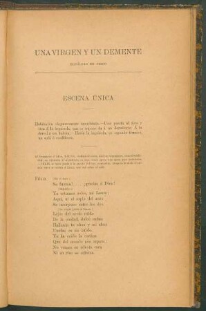 Escena única