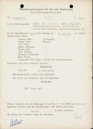 Maier, Else
