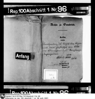 Korrespondenz Bischof Franz Wilhelms mit dem Kurfürsten von Köln über das Kriegswesen im Westfälischen Kreis und über Reichsangelegenheiten Enthält u.a.: Korrespondenz des Kurfürsten von Köln mit Kaiser Ferdinand III.; Deputierte aus Münster, Paderborn und Westfalen an Kurfürst von Köln; Schreiben des Kurfürsten von Köln an Graf Schlick und Graf von Trauttmansdorff; von Galen und Schorlemer an den Kurfürsten von Köln; Graf von Hatzfeld an Kurköln und Pfalz-Neuburg; Notiz über Werbungen im Emsland und in der Grafschaft Bentheim; Domdechant von Mallinckrodt an Kurköln; Kurfürst von Köln an Münstersche Kreistagsdeputierte