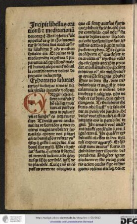 Exhortatio salutaris terrorem iudicii ac timorem divine ultionis incutiens et conpunctionem.