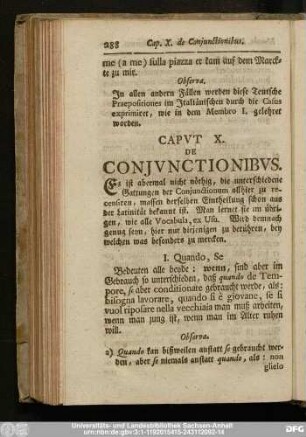 Caput X. De Coniunctionibus.
