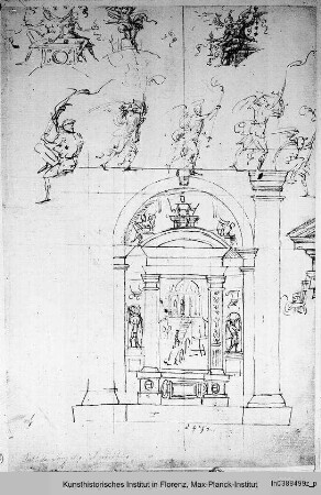 Studie eines Altars