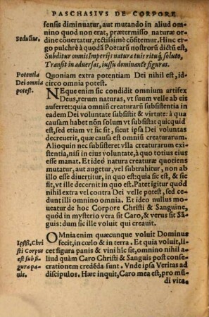 Liber de corpore et sanguine Domini