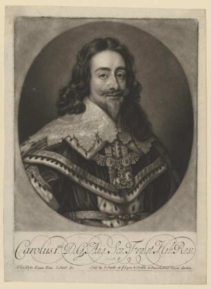 Bildnis des Karl I., König von England