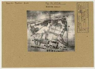 Schlosspark Buch. Vorentwurf zur Wiederherstellung. Berlin, Pankow, OT Buch, Schloßpark/Dorfaue Alt-Buch
