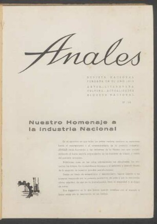 Nuestro Homenaje a la Industria Nacional