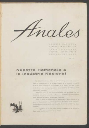 Nuestro Homenaje a la Industria Nacional