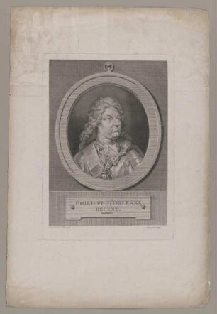 Bildnis des Philippe D'Orleans, Regent