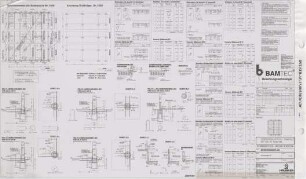 Liegeboxenlaufstall Rundholz RST-Stb-AF 15,00/130 (Bewehrungsplan Fundamente / Plan 1/2)