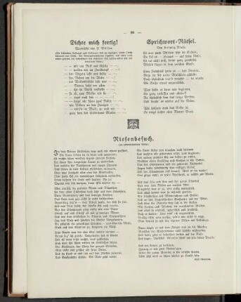 Sprichwort-Rätsel.