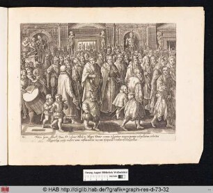 Die Rückkehr Cosimo de' Medicis in seinen Palast.