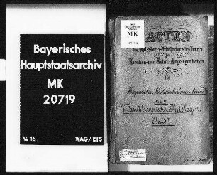 Bayer. Realschulmännerverein, neu: Verband Bayer. Philologen.