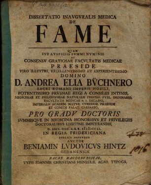 Diss. inaug. med. de fame