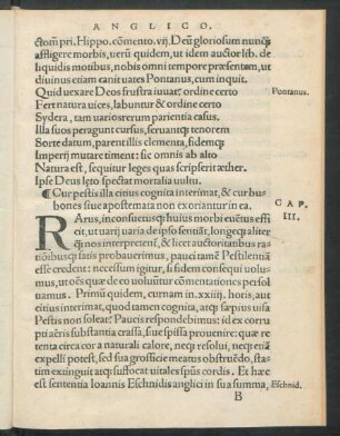 Cur pestis illa citius cognita interimat ... Cap. III.