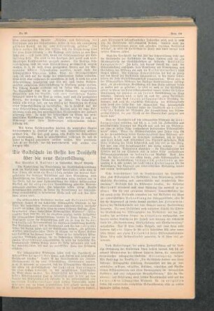 ¬Die¬ Volksschule im Geiste der Denkschrift über die neue Lehrerbildung