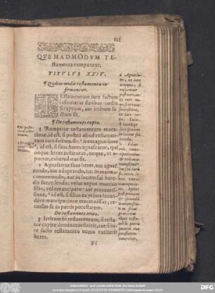 Quemadmodum Testamenta rumpuntur. Titulus XXIV.