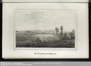Das Vorgebirge der Karpaten