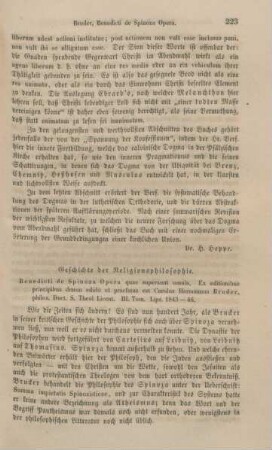 223-226 Geschichte der Religionsphilosophie