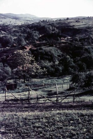 Landschaftsbild unweit von Bansko