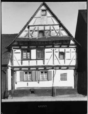 Blankenloch Hauptstraße 53 Fachwerkhaus - Außenansicht