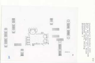 Lehr- und Forschungsinstitute (Diplomarbeit bei Peter Poelzig): Grundriss Obergeschoss 1:200