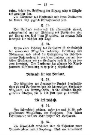 Die Lehrerschaft