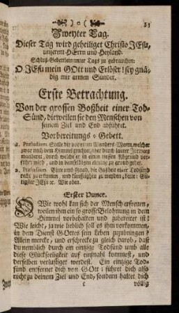 33-64, Zweyter Tag