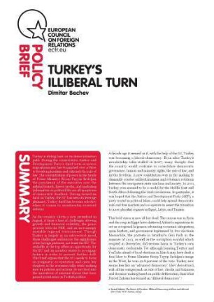 Turkey’s illiberal turn