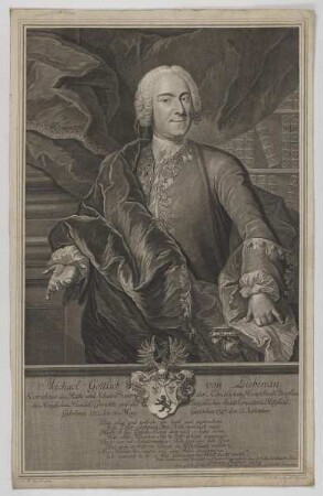Bildnis des Michael Gottlieb von Liebenau