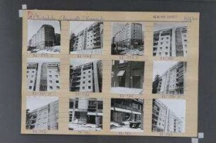 Straßenansicht. Berlin, Mitte, Friedrichstraße/Leipziger Straße/Krausenstraße/Schützenstraße