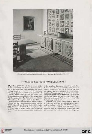 54: Gepflegte deutsche Wohnungskunst