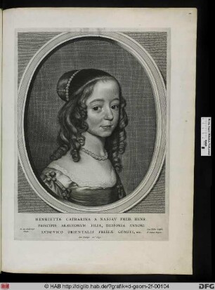 Henrietta Catharina a Nassau