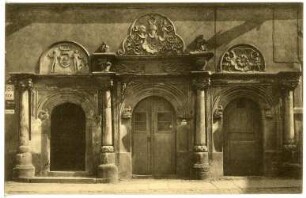 Penig. Portale am Rathaus