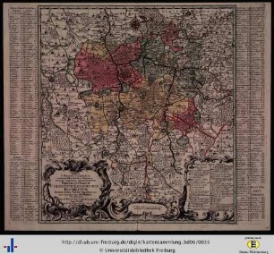 Exacta delineatio geographica ... Praefecturam Colditium, Leissnigium, Rochlitium, praefectura portae Grimmensis