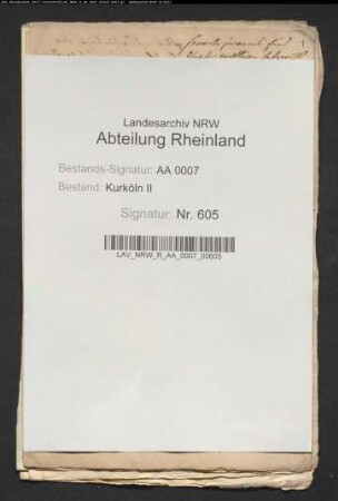 Präsidenten des weltlichen Hofgerichtes in Köln